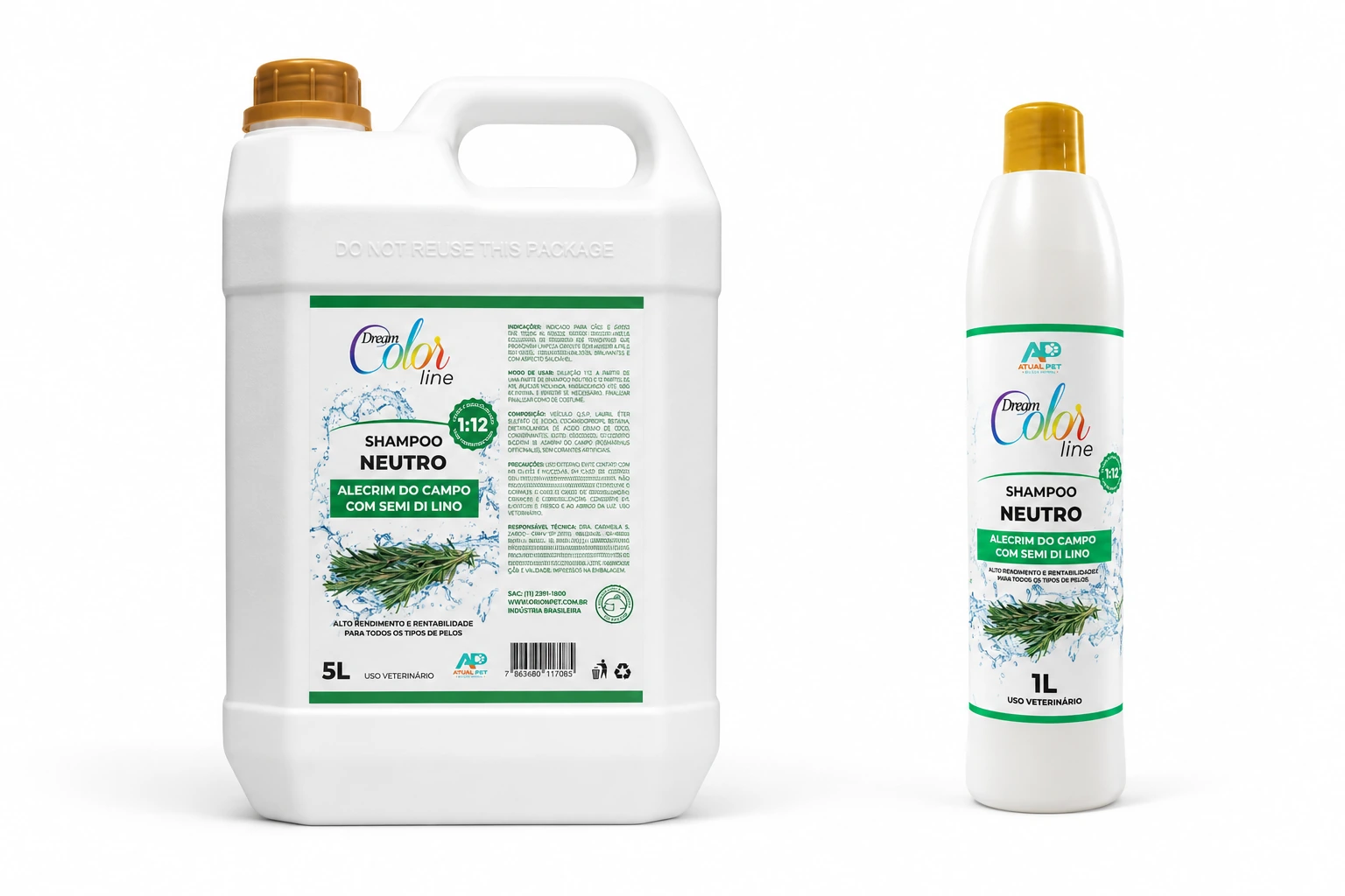 Shampoo Alecrim do Campo 1:12 — Dream Color