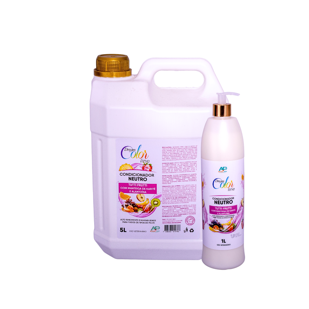 CONDICIONADOR NEUTRO TUTTI FRUTTI 5 e 1 l