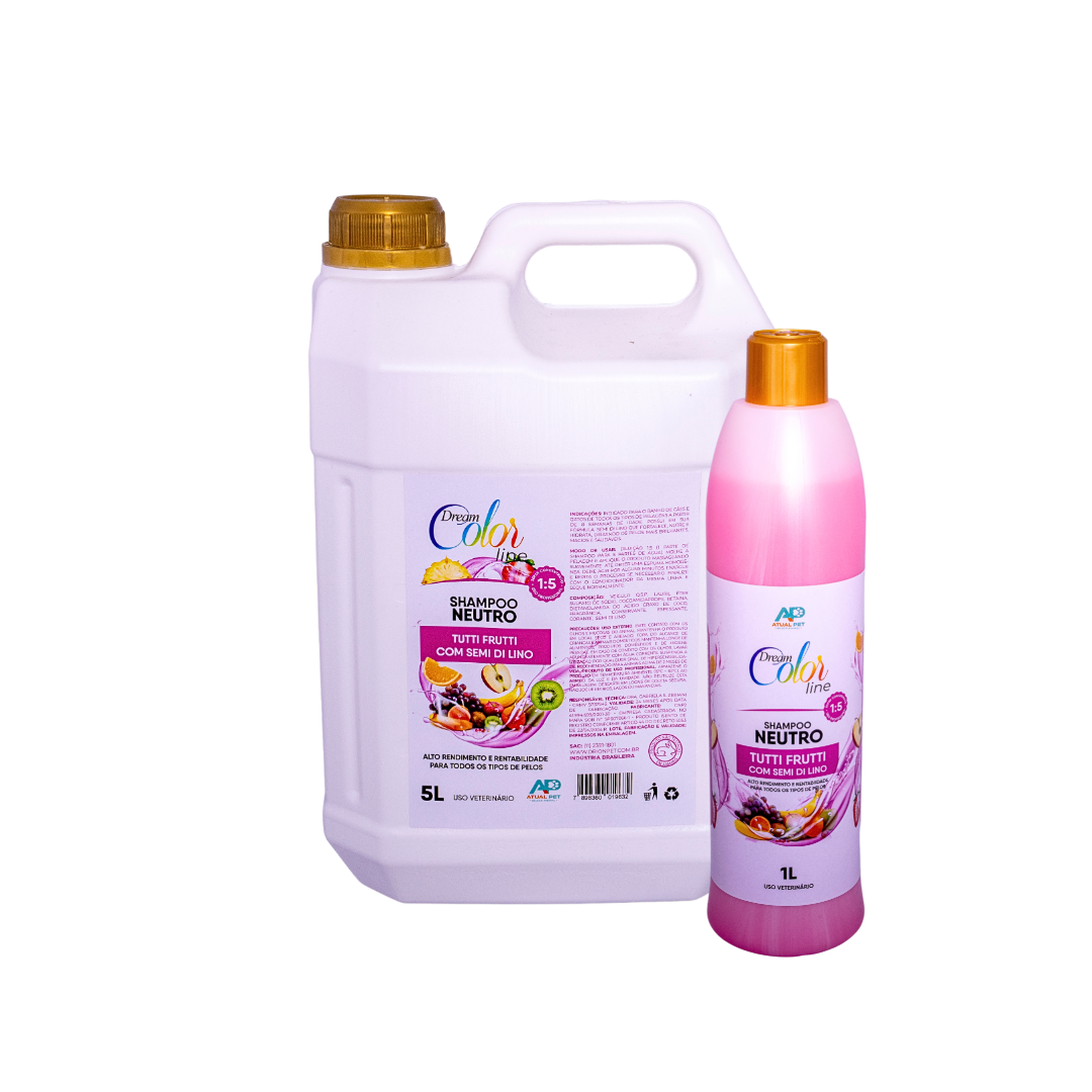 SHAMPOO NEUTRO TUTTI FRUTTI 1 e 5 L